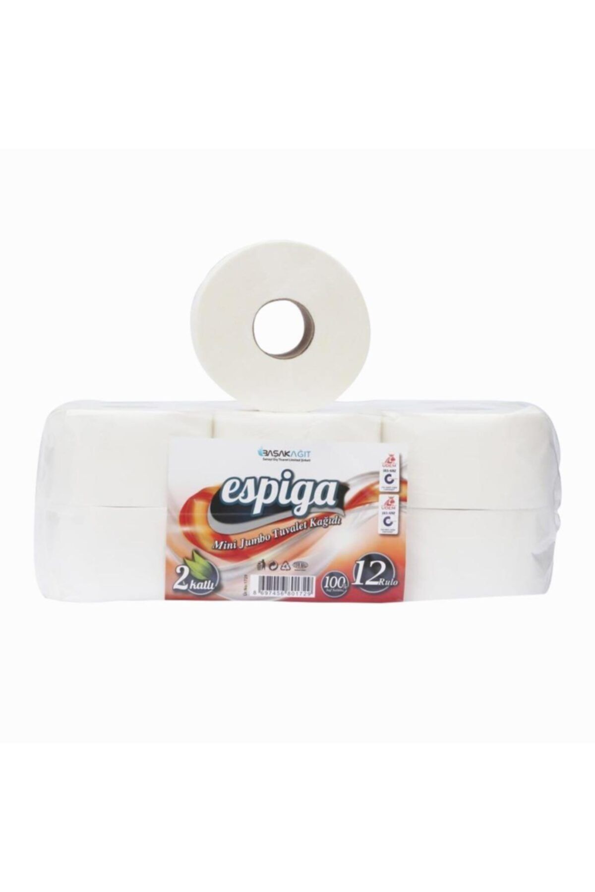 Espiga Mini Jumbo Tuvalet Kağidi Koli İçi 12 Rulo