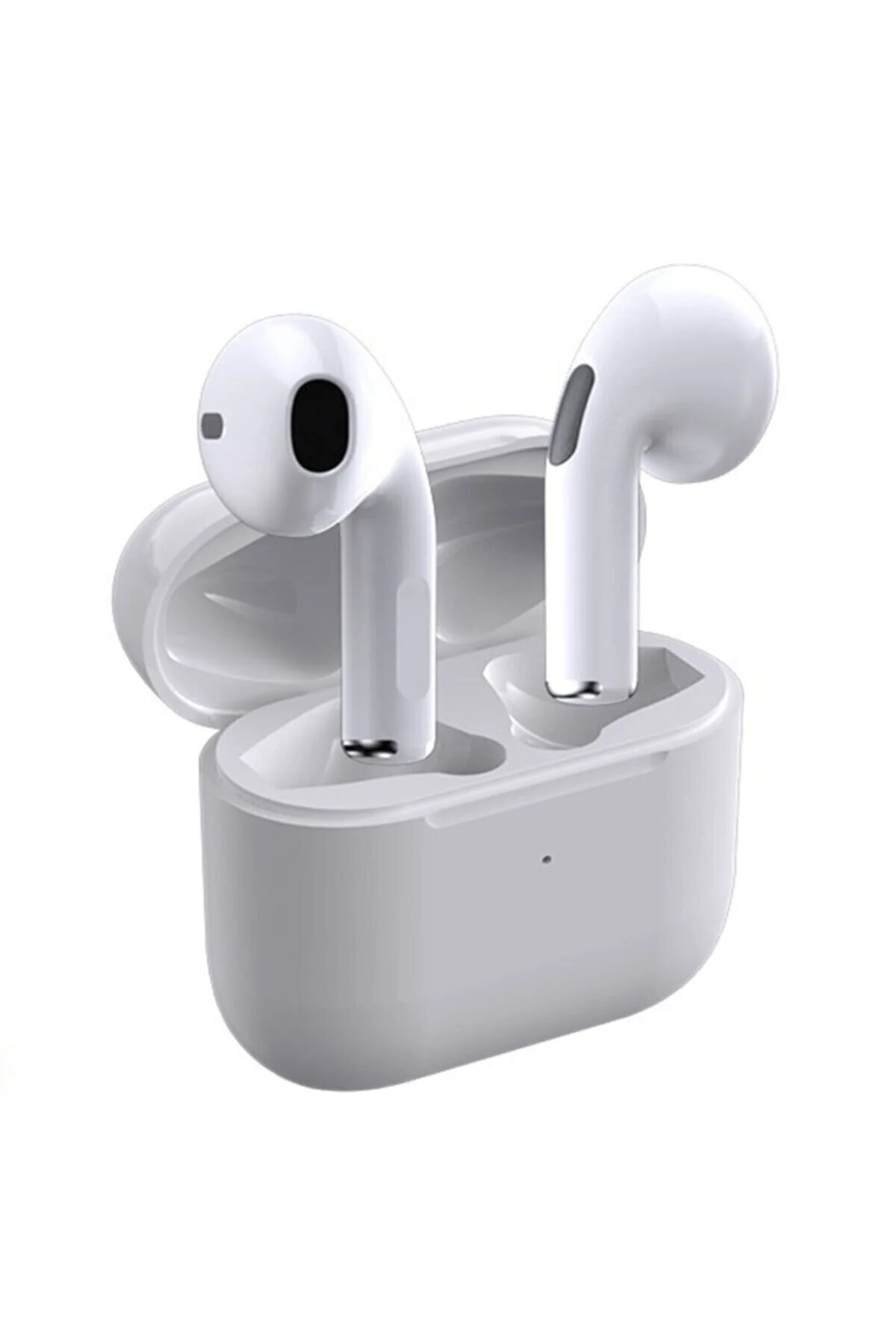 Mini Kablosuz Kulaklık - Bluetooth 5.0, Dokunmatik Kontrol ve Suya Dayanıklı Beyaz Tasarım
