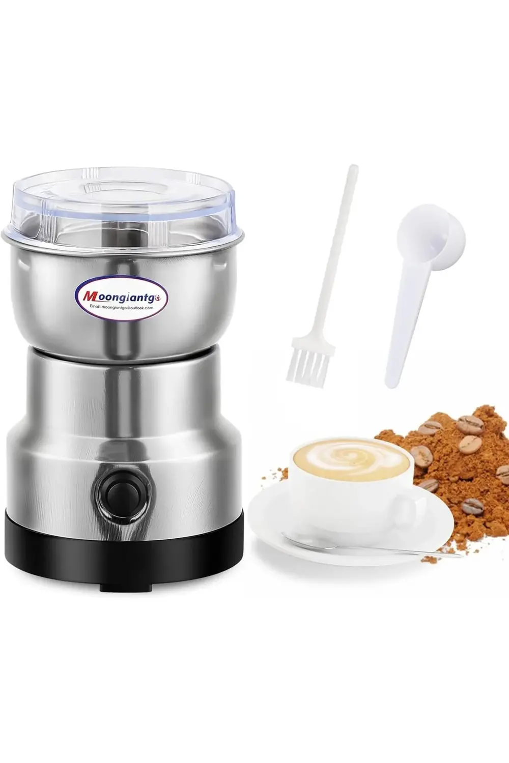 Mini Kahve Öğütücü Elektrikli 10s Hızlı Öğütücü Çok İşlevli Parça