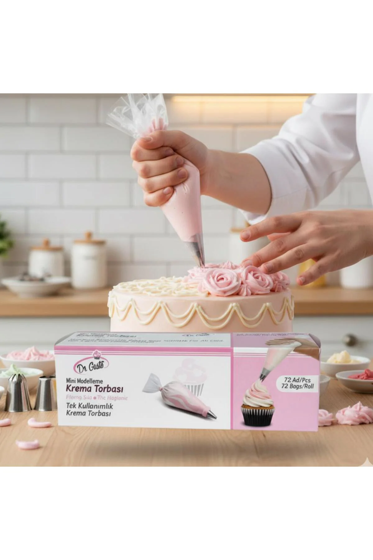 Mini Kalem Krema (Orijinal Kutulu) Torbası 72 Adet Plastik TR Mini Kalem Krema (Orijinal Kutulu) Torbası 72 Adet Plastik TR - Görsel 3