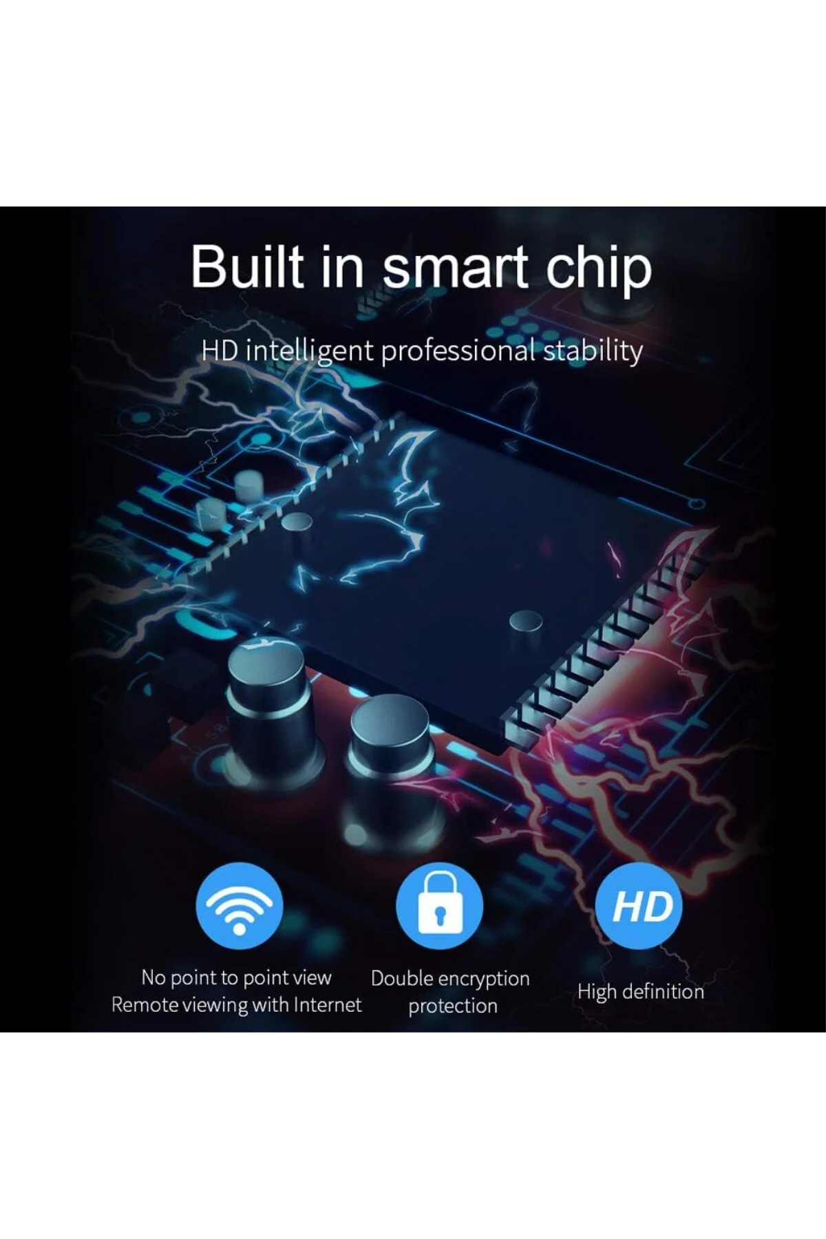 Mini Kamera, 1080P HD Mini Güvenlik Kamerası Uzun Pil Ömrü WiFi Mini Kamera Canlı Mobil Uygula