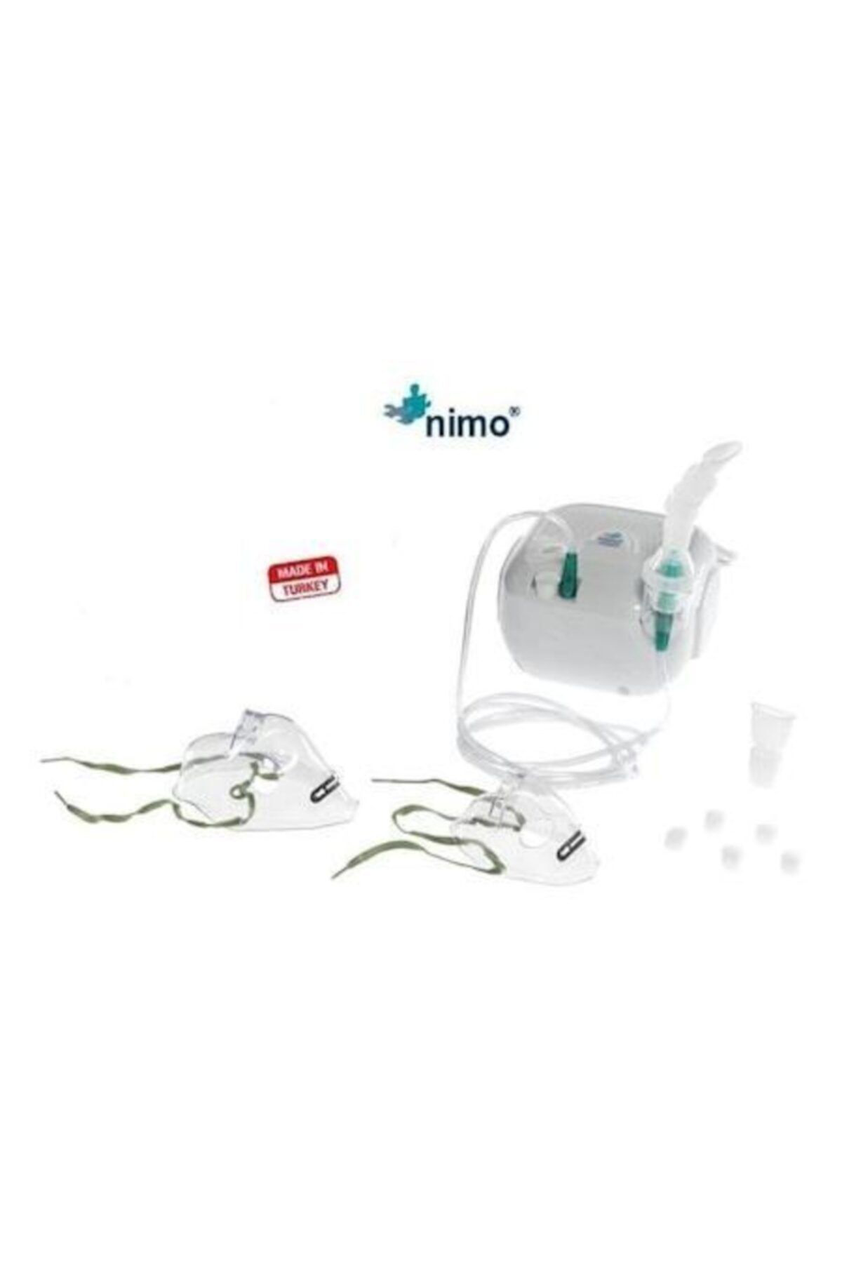 Nimo Mini Kompresörlü Kompak Nebulizatör Cihazı.