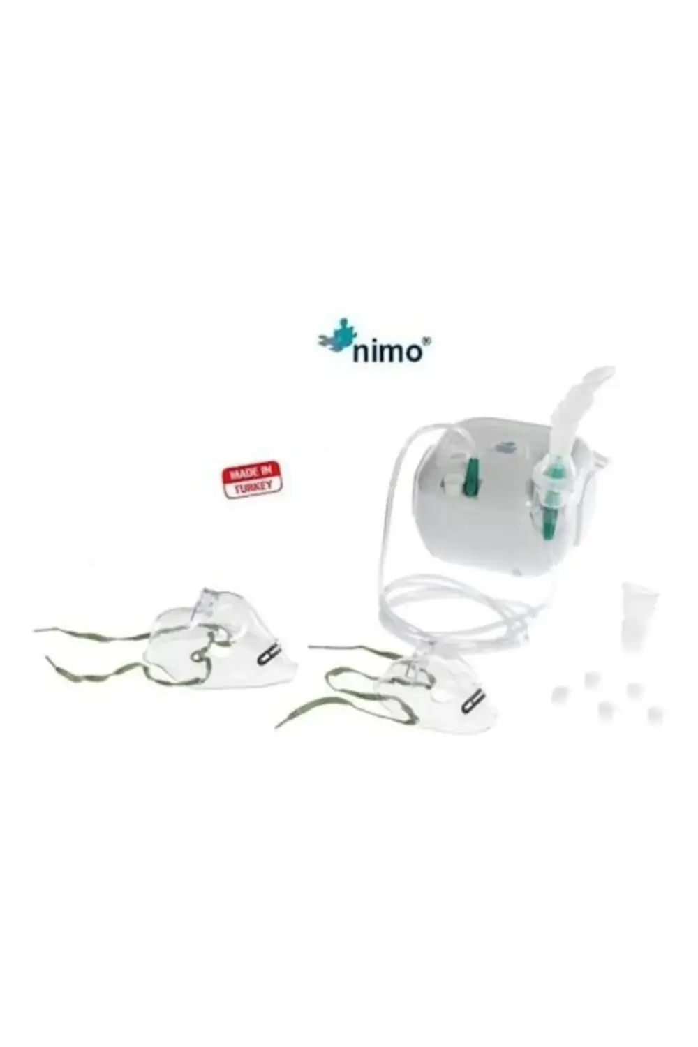 Mini Kompresörlü Kompak Nebulizatör Cihazı.