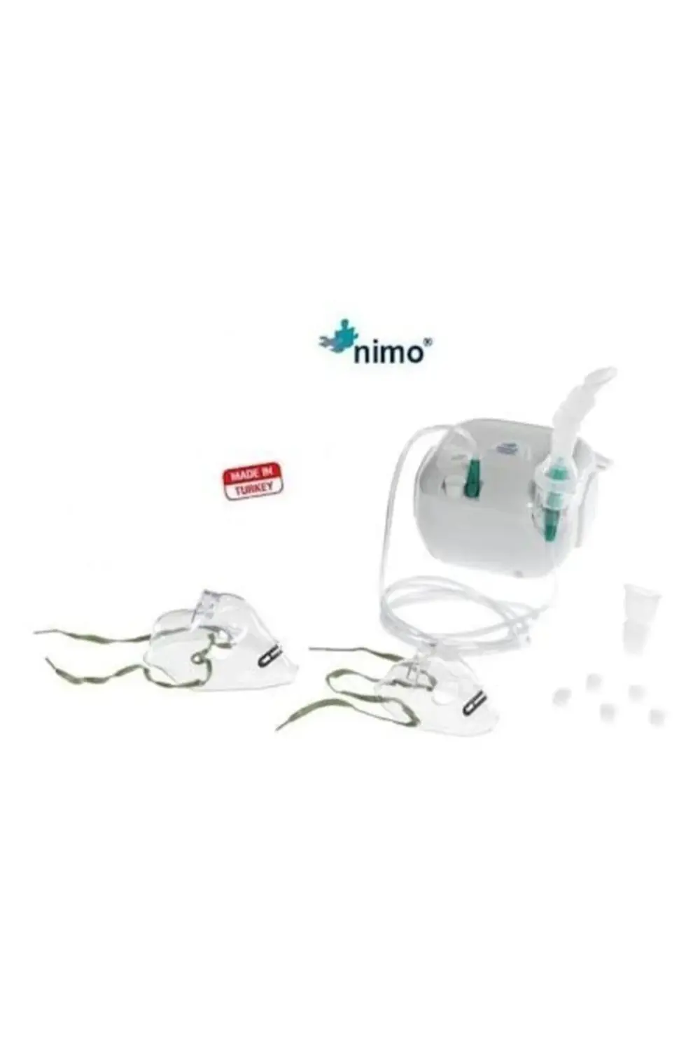 Mini Kompresörlü Kompak Nebulizatör Cihazı.