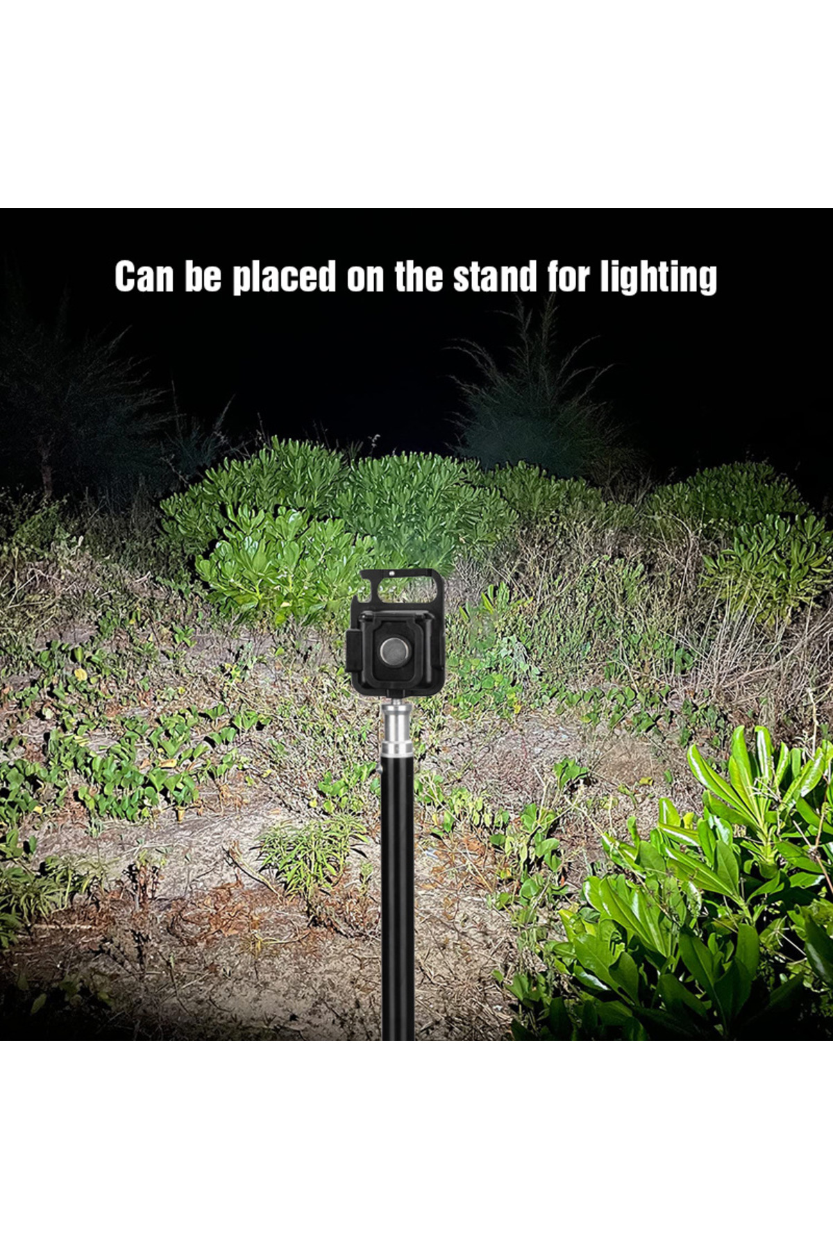 Mini Led Işık Kamp El Feneri Mıknatıslı Su Geçirmez Şarj Edilebil