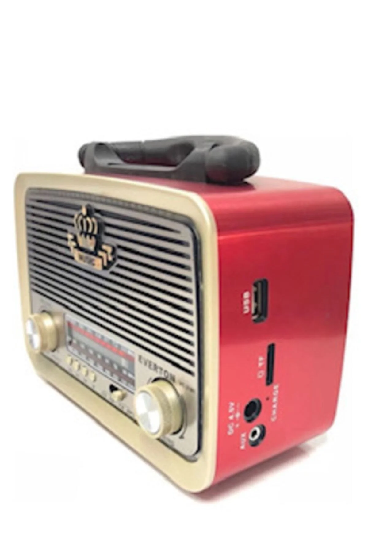 Mini ledli nostaljik radyo gri renk bluetooth yok 2 yıl garantili - Elektronik - Müzik Sistemleri
