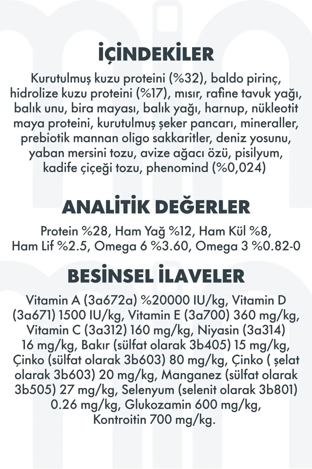 Mini Lıght Sterılısed Lamb Blueberry 2 Kg