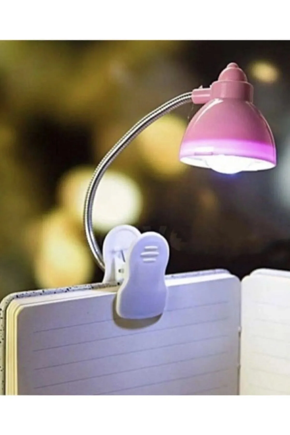 Mini Mandallı Kitap Okuma Lambası