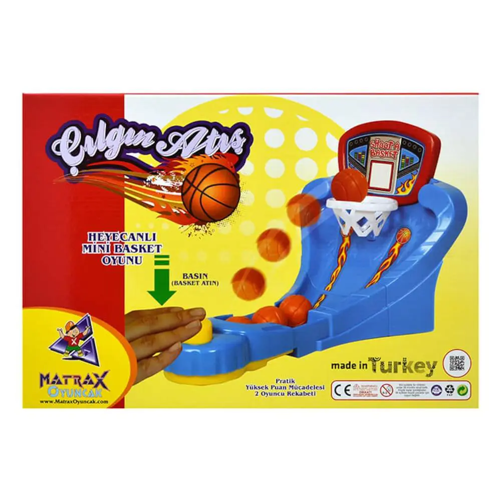 Mini Masa Üstü Basket Oyunu Eğlenceli Oyuncak Mini Masa Üstü Basket Oyunu Eğlenceli Oyuncak