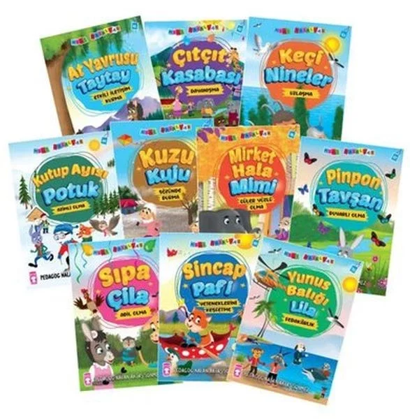 Mini Masallar 5 Seti (10 Kitap Takım) Mini Masallar 5 Seti (10 Kitap Takım)