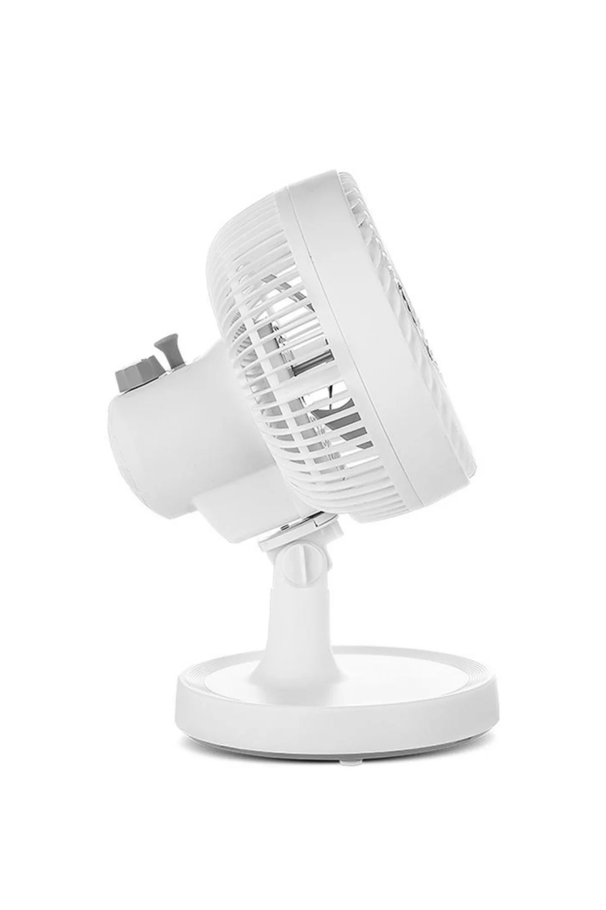 Mini Masaüstü Vantilatör Sessiz Çalışan 2 Kademeli Fan Otomatik Salınımlı Mini Masaüstü Vantilatör Sessiz Çalışan 2 Kademeli Fan Otomatik Salınımlı - Görsel 5