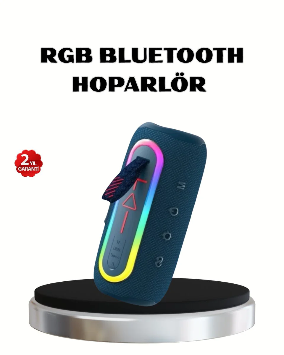 Mini Mavi Bluetooth Hoparlör: Taşınabilir Şıklık ve Güçlü Ses Deneyimi