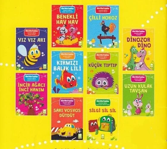 Mini Mini Fabllar Dizisi (10 Kitap Takım) Fiyatı, Yorumları ve Özellikleri
