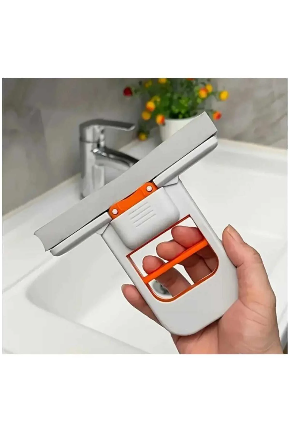Mini Mop Kolay Temizlik Emici Süngerli Pratik Sıkmalı Mini Mop
