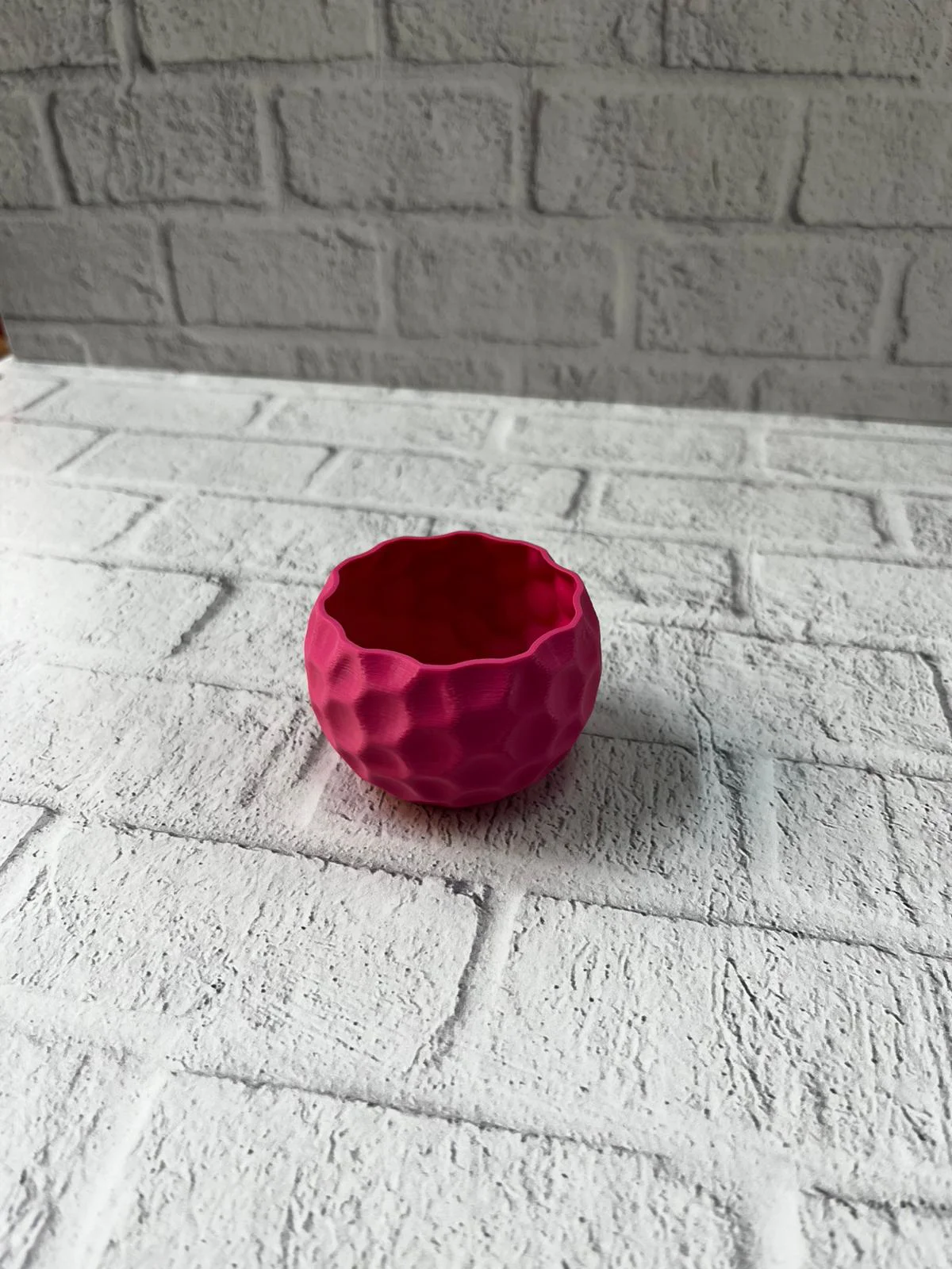 Mini Mor Dekoratif Saksı 5 cm Modern Masaüstü Bitki Saksısı
