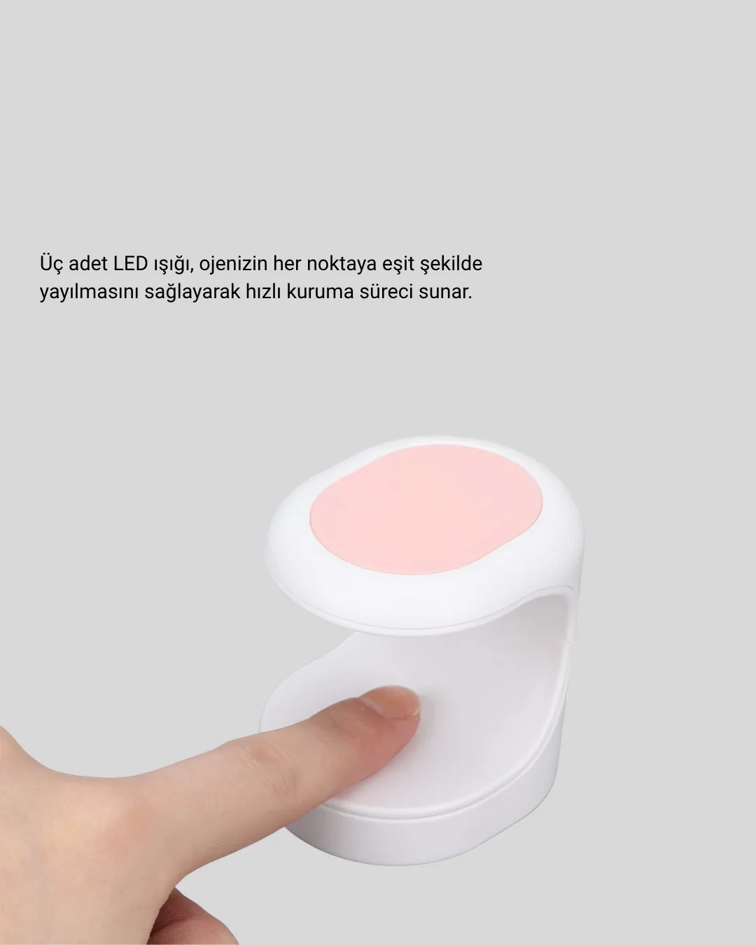 Mini Oje Kurutma Cihazı 16W LED UV Hızlı Kurutma Taşınabilir Kompakt Fiyatı, Yorumları ve Özellikleri