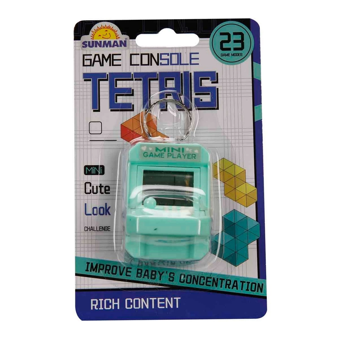 Mini Oyun Konsolu 23 Oyun Modlu Tetris Anahtarlık