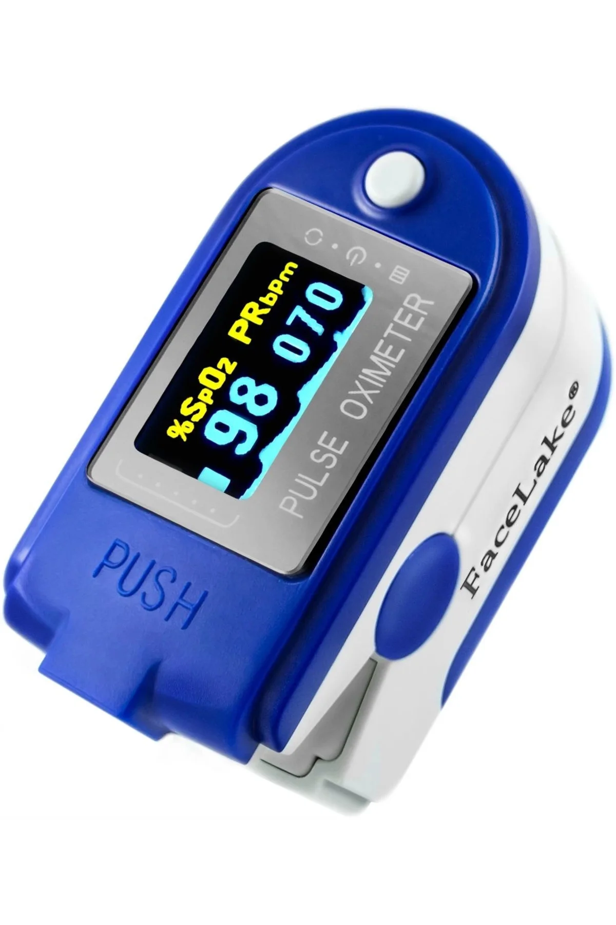 Mini Parmak Ucu Nabız Ölçer - Kan Oksijen Monitörü ( Lisinya )
