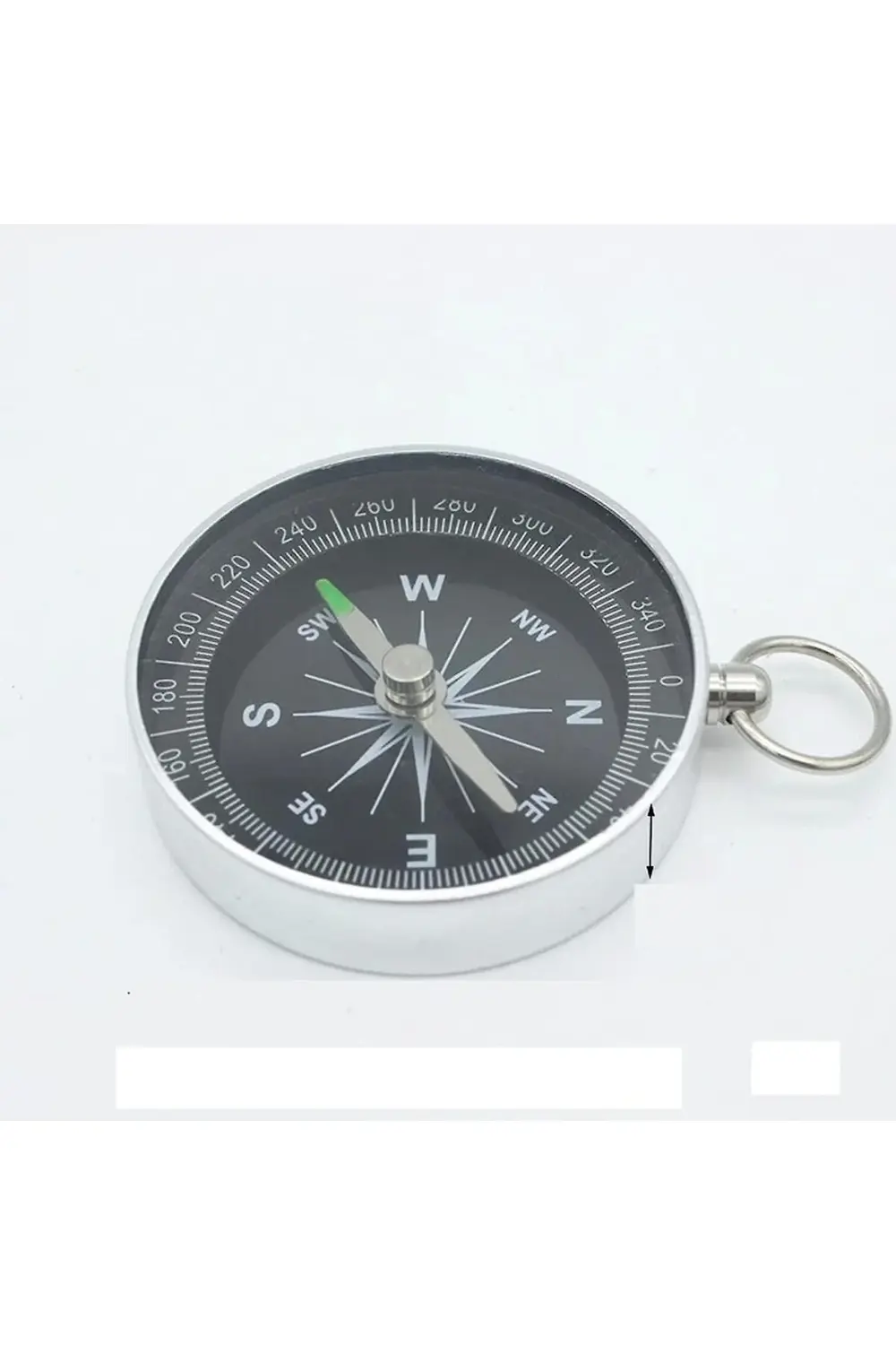 Mini Paslanmaz Alüminyum Pusula G442b