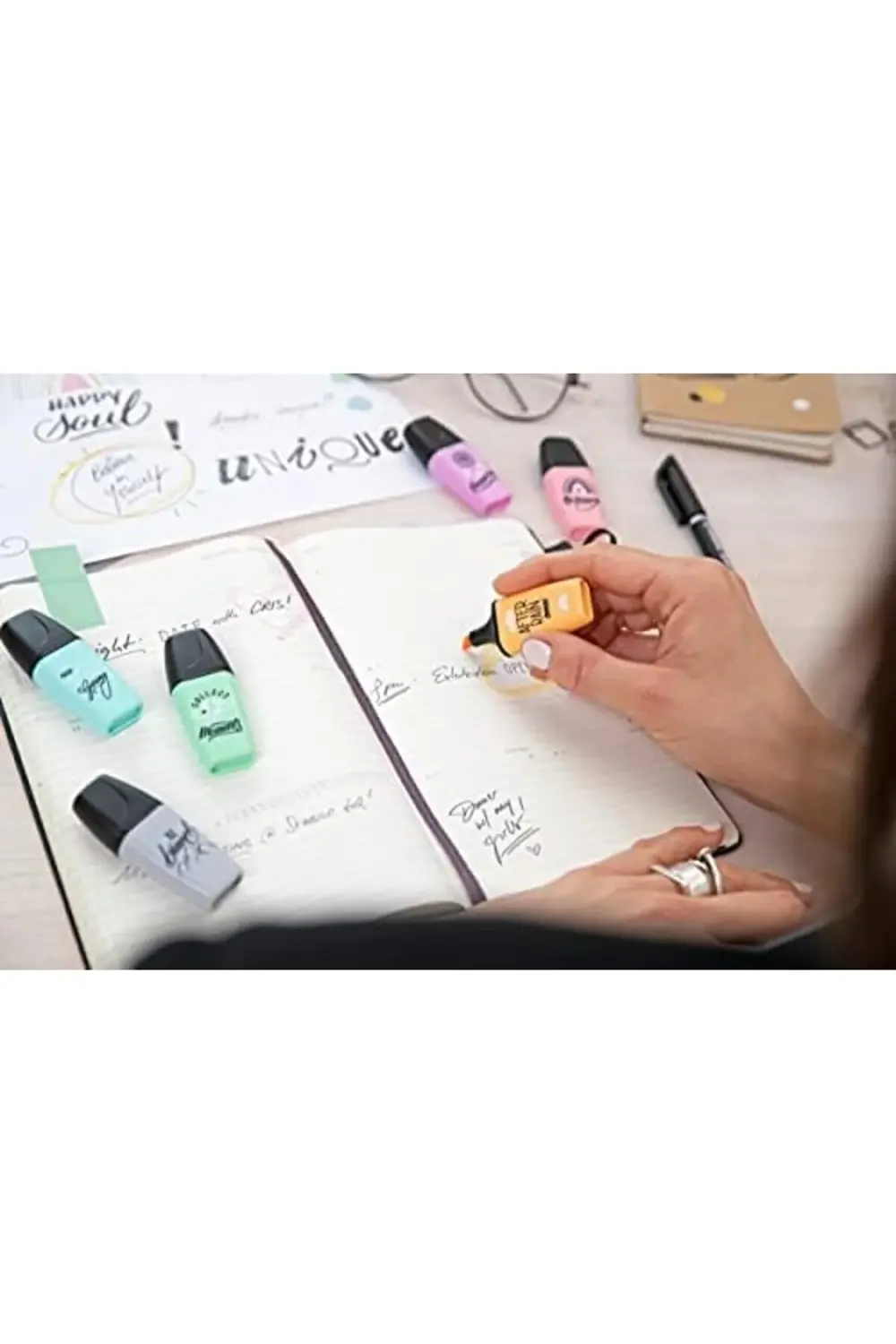 Mini Pastellove 2.0 - Fosforlu Kalem - Fuşya 1174074