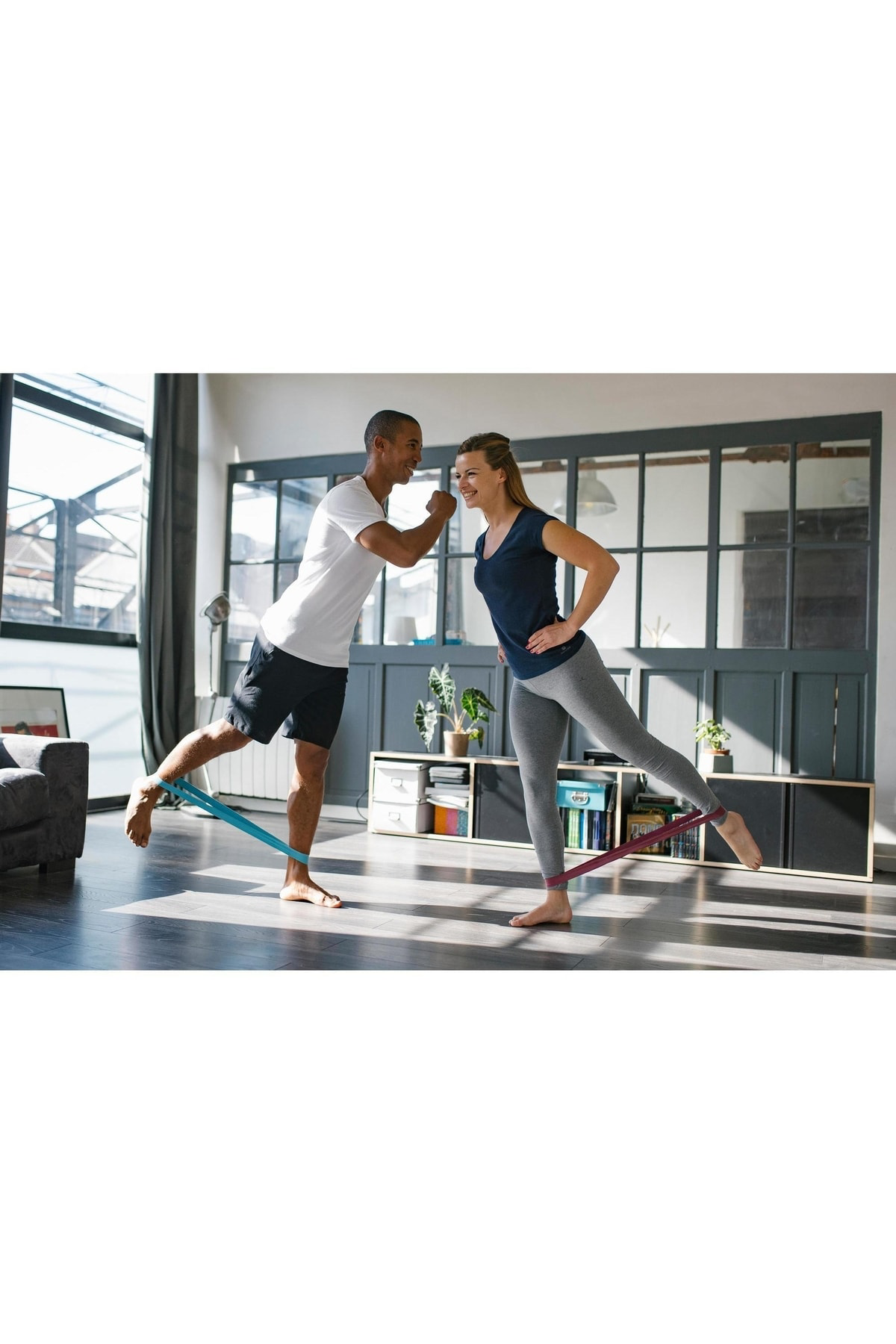 Mini Pilates Bandı Seti X3 - 5/6/7 Kg