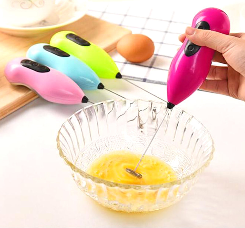 Mini Pilli Karıştırıcı ve Köpürtücü El Mikseri