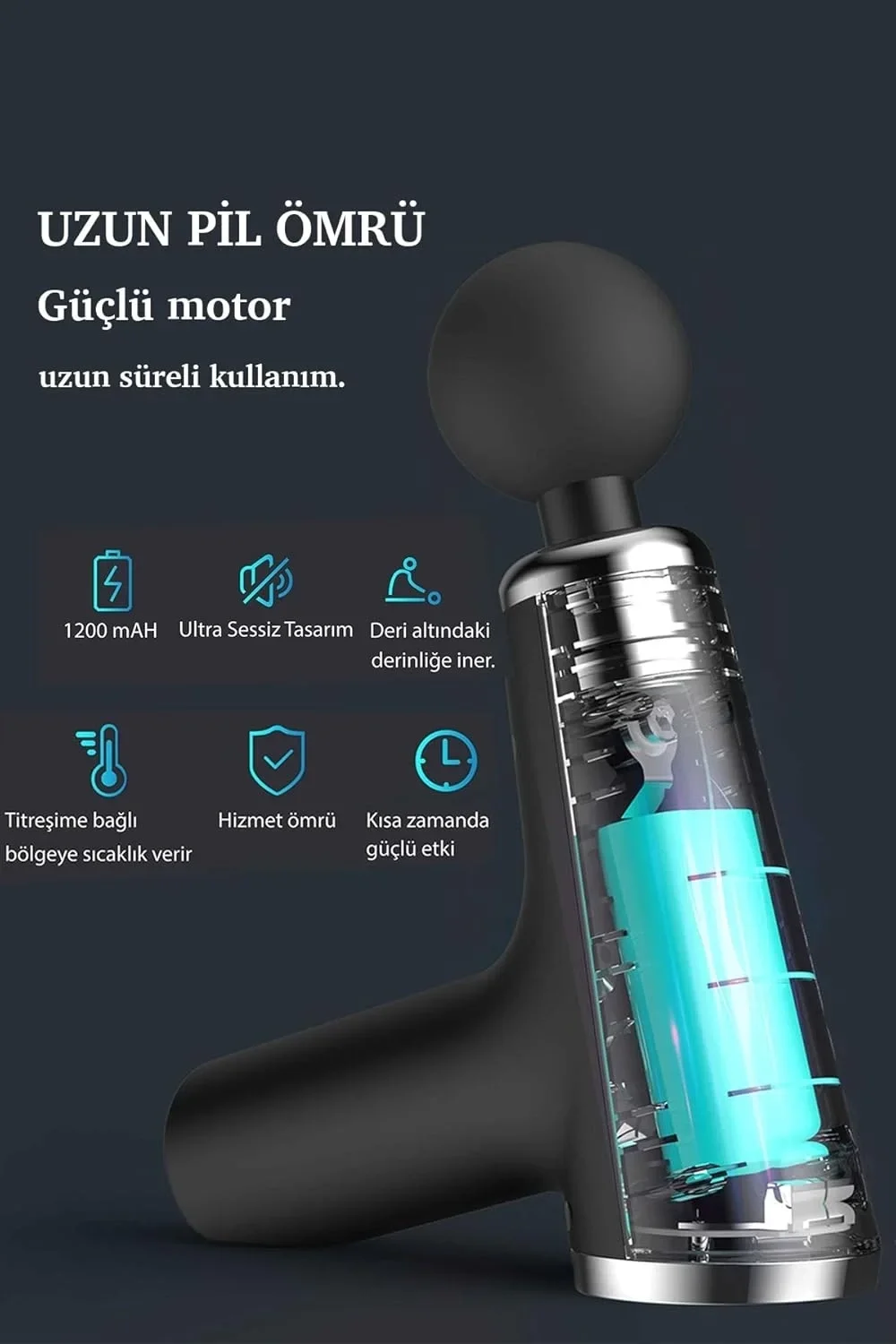Mini Profesyonel Şarjlı Masaj Aleti 4 Başlıklı Kh-800 Bx40 Fiyatı, Yorumları ve Özellikleri
