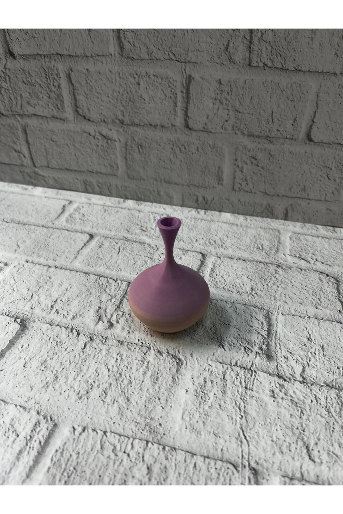 Mini Rainbow Dekoratif Vazo 8 cm Renk Geçişli Modern Tasarım - Li