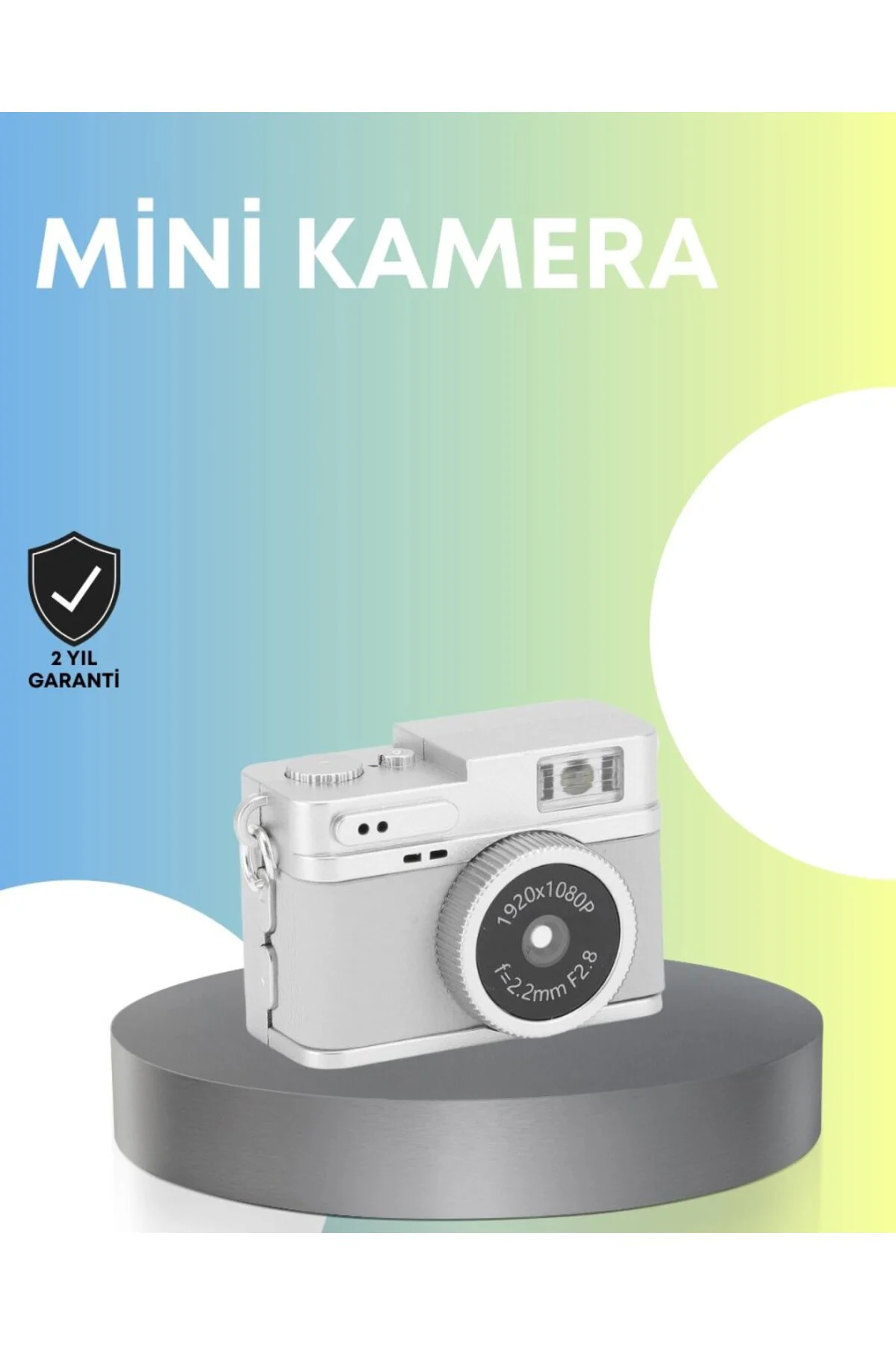 Mini Retro Dijital Kamera 1080p Full Hd Dahili 128gb Hafızalı
