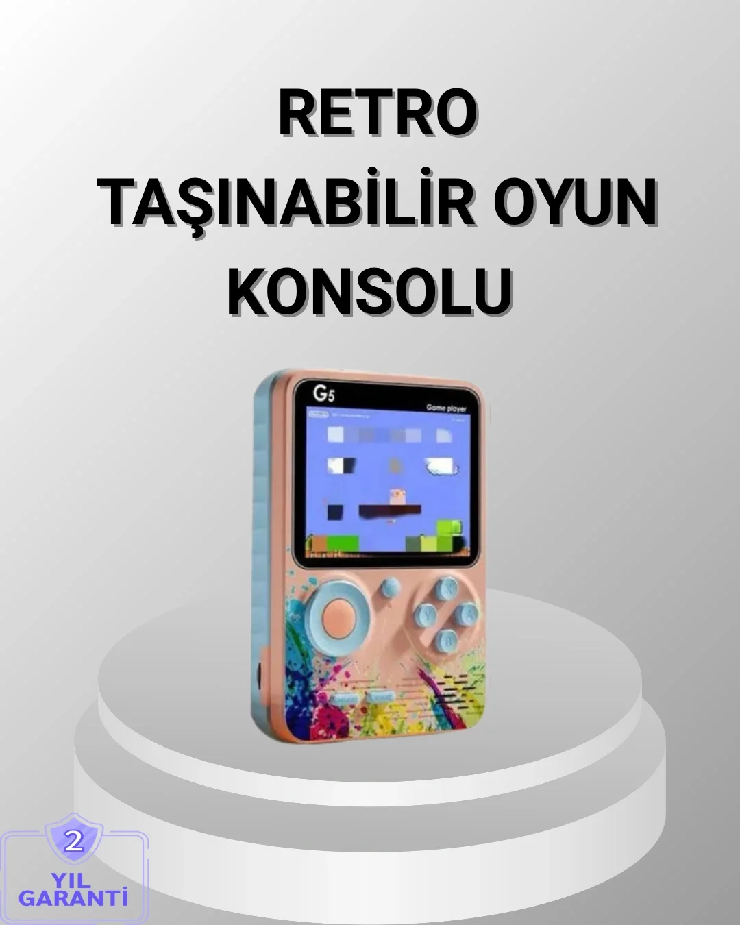 Mini Retro Oyun Konsolu 500 Oyunlu 3.0 İnç Ekran ve Şarjlı Batarya Fiyatı, Yorumları ve Özellikleri
