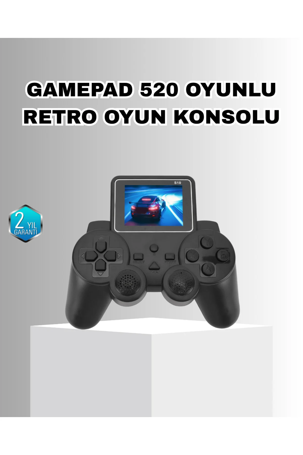 Mini Retro Oyun Konsolu S10 2.8 İnç Ekran Taşınabilir Klasik Atar