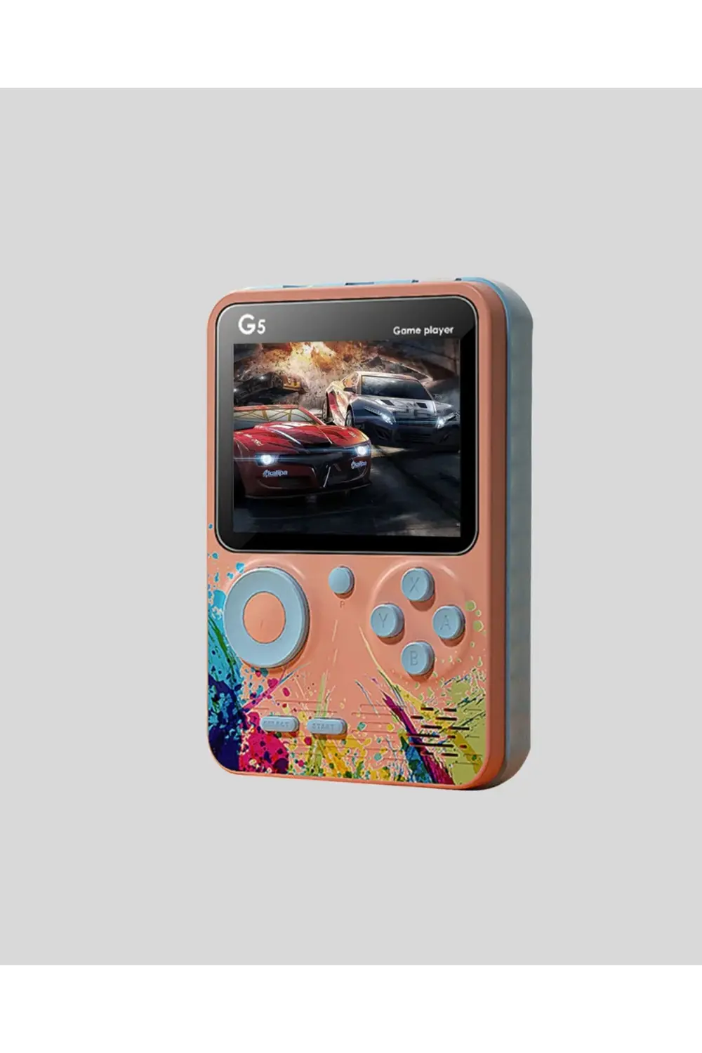 Mini Retro Oyun Konsolu 500 Oyunlu 3.0 İnç Ekran ve Şarjlı Batary