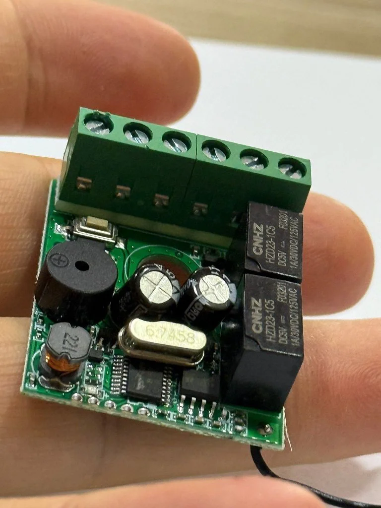 Mini Röle 315 424 Mhz Uyumlu 12 Volt Kumandasız