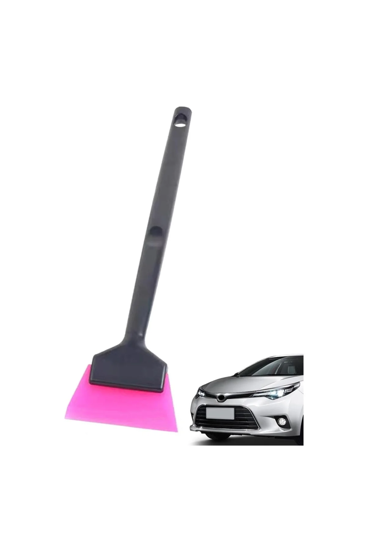 Mini Saplı Silikon Çekçek Ragle Cam Filmi Çekme Uygulama Aparatı 6X22Cm Siyah Pembe Mini Saplı Silikon Çekçek Ragle Cam Filmi Çekme Uygulama Aparatı 6X22Cm Siyah Pembe