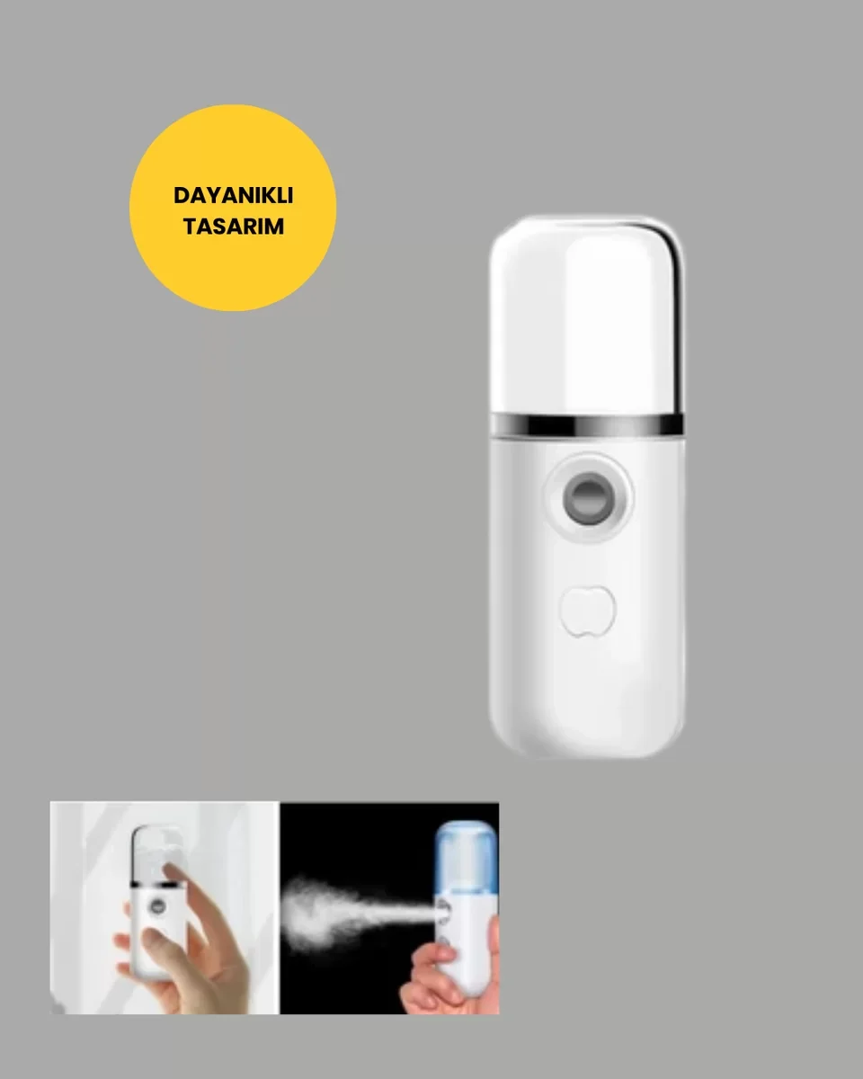 Mini Şarjlı Buhar Nemlendirici – Kablosuz, Taşınabilir ve Cilt Bakımında Yeni Nesil Çözüm