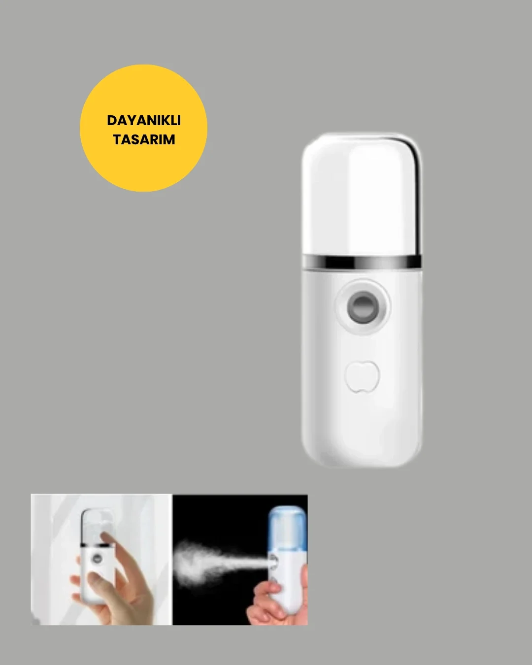 Mini Şarjlı Buhar Nemlendirici – Taşınabilir, Enerji Tasarruflu, Kablosuz Kullanım Yeni Nesil Fiyatı, Yorumları ve Özellikleri