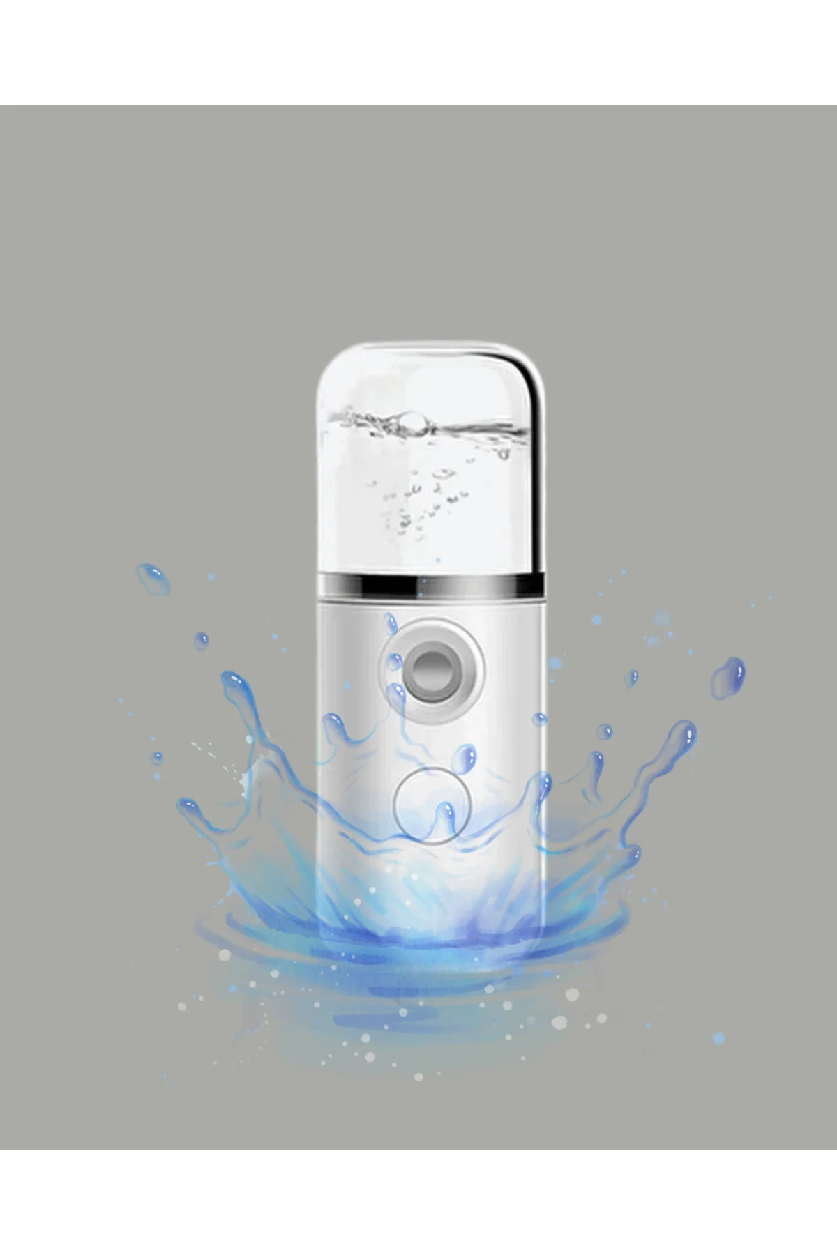 Mini Şarjlı Buhar Nemlendirici – Taşınabilir, Enerji Tasarruflu, 