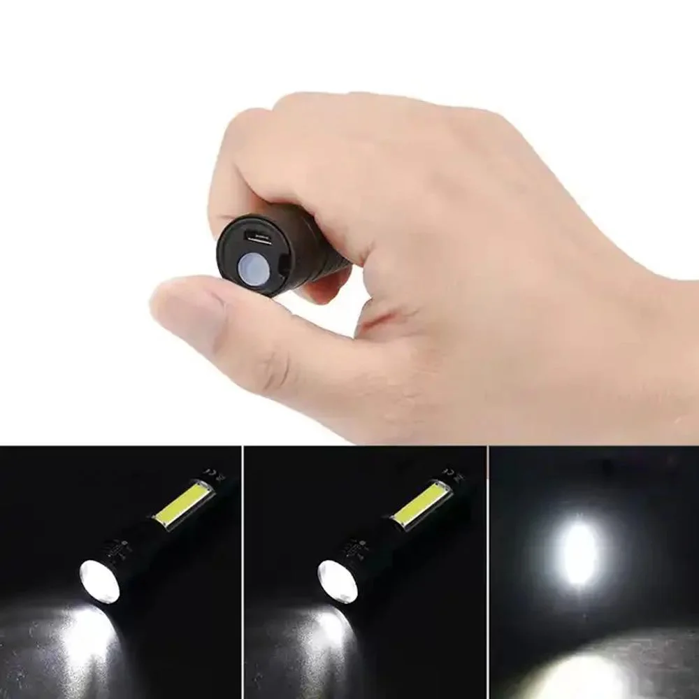 Mini Şarjlı El Feneri Wt-030 – 150-200m Menzilli 3 Modlu LED El Feneri Fiyatı, Yorumları ve Özellikleri