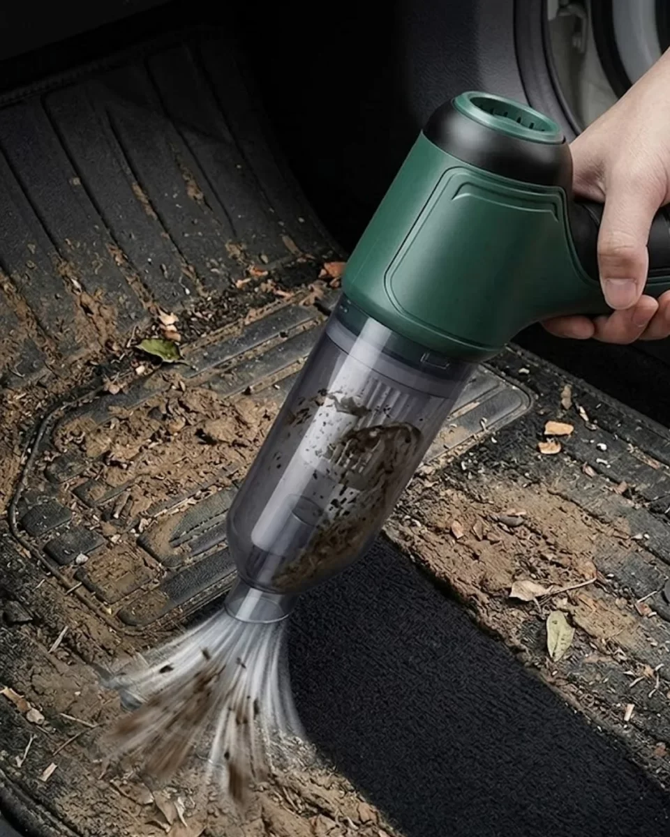 Mini Şarjlı Süpürge: Ev ve Otomobil Temizliği İçin Ergonomik, Güçlü ve Pratik Çözüm
