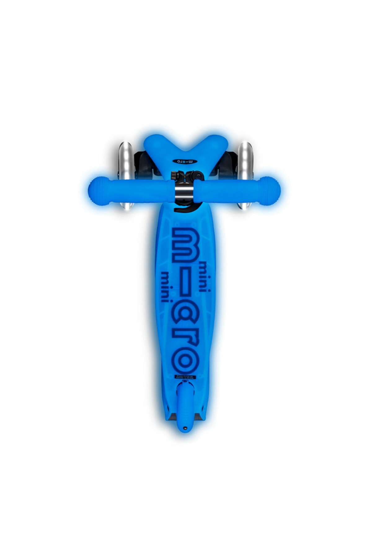 Micro Mini Scooter Deluxe Glow Led Plus Arctic Blue Mmd211
