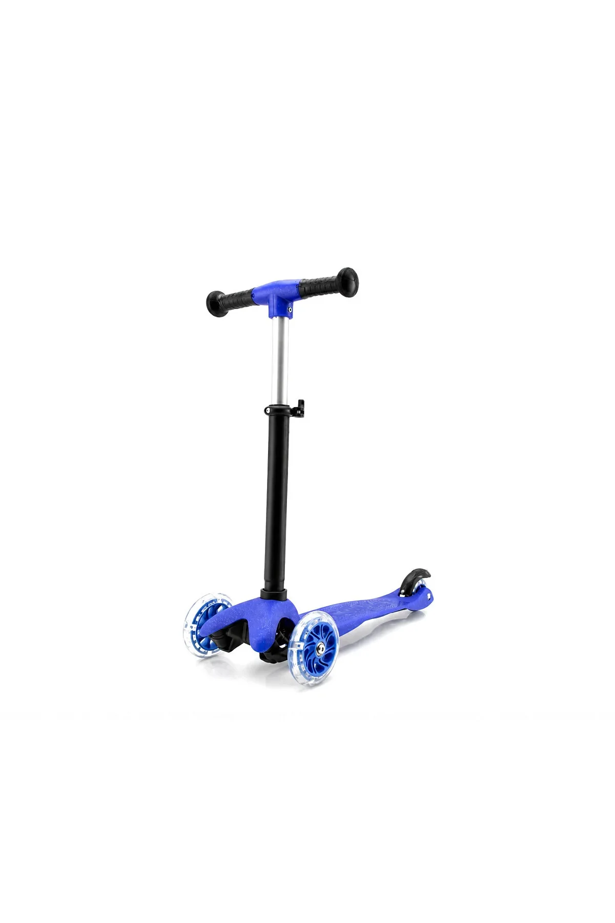 Mını Scooter Rıden Shıne Işıklı Scooter 55X57-64-71CM Fosforlu Renkli +2 Yaş - 40KG Max Taşıma Herha