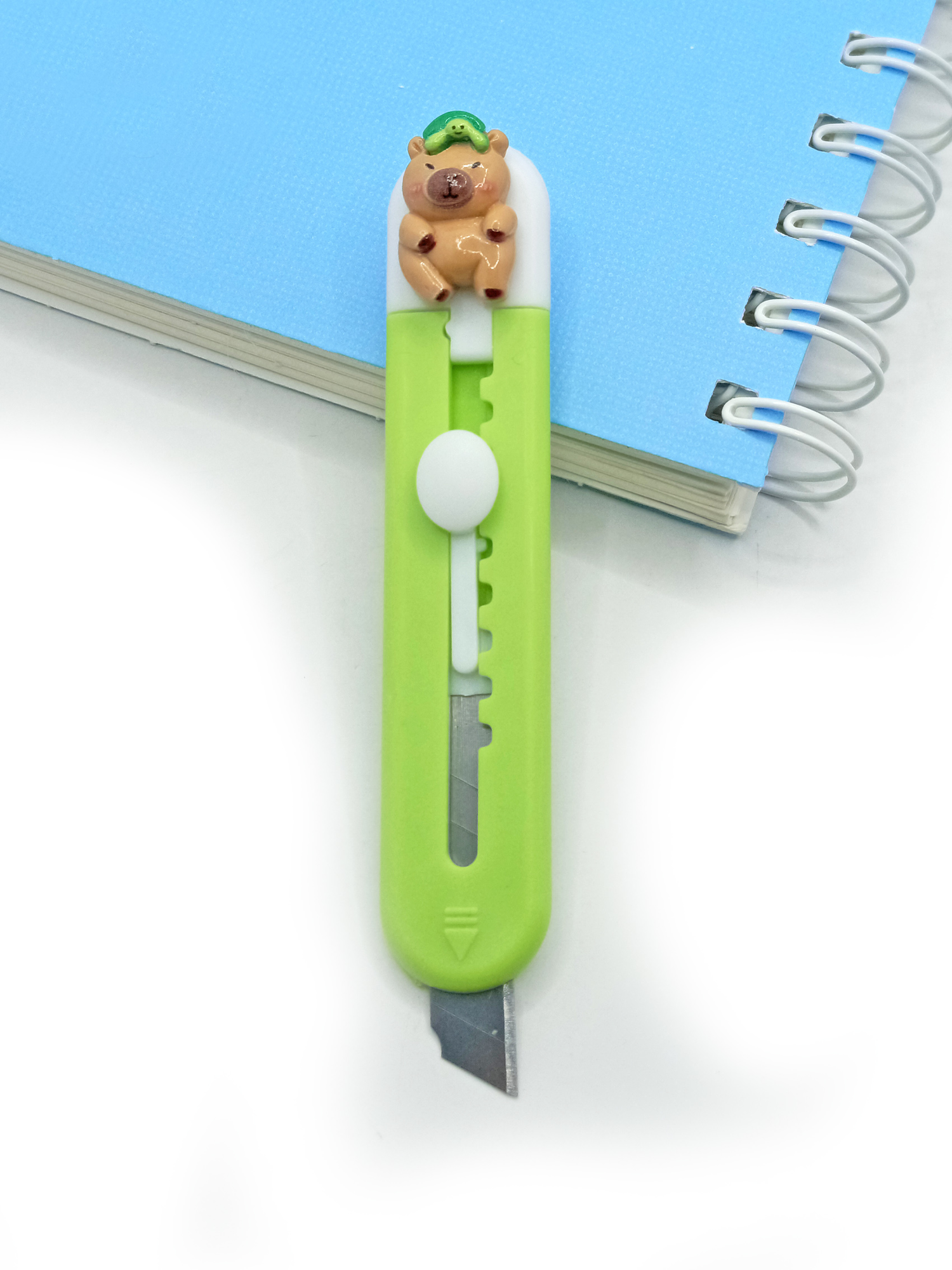 Limmy Mini Şekilli Falçata Maket Biçaği - Capybara Yeşil