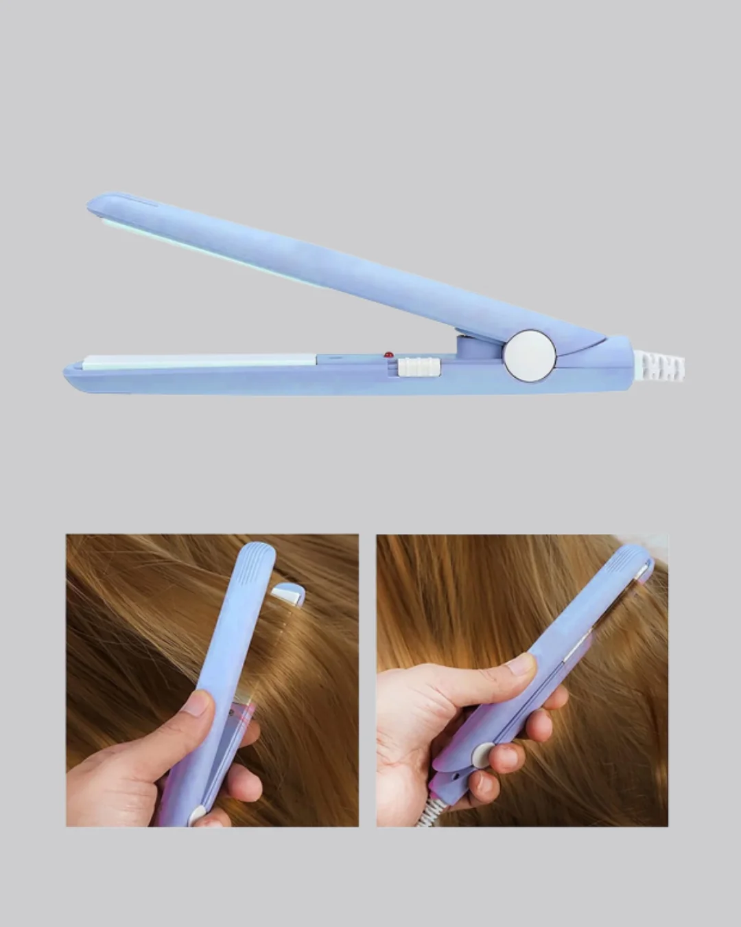 Mini Seramik Saç Düzleştirici – Kompakt Boy, 180°C Hızlı Isınma, 