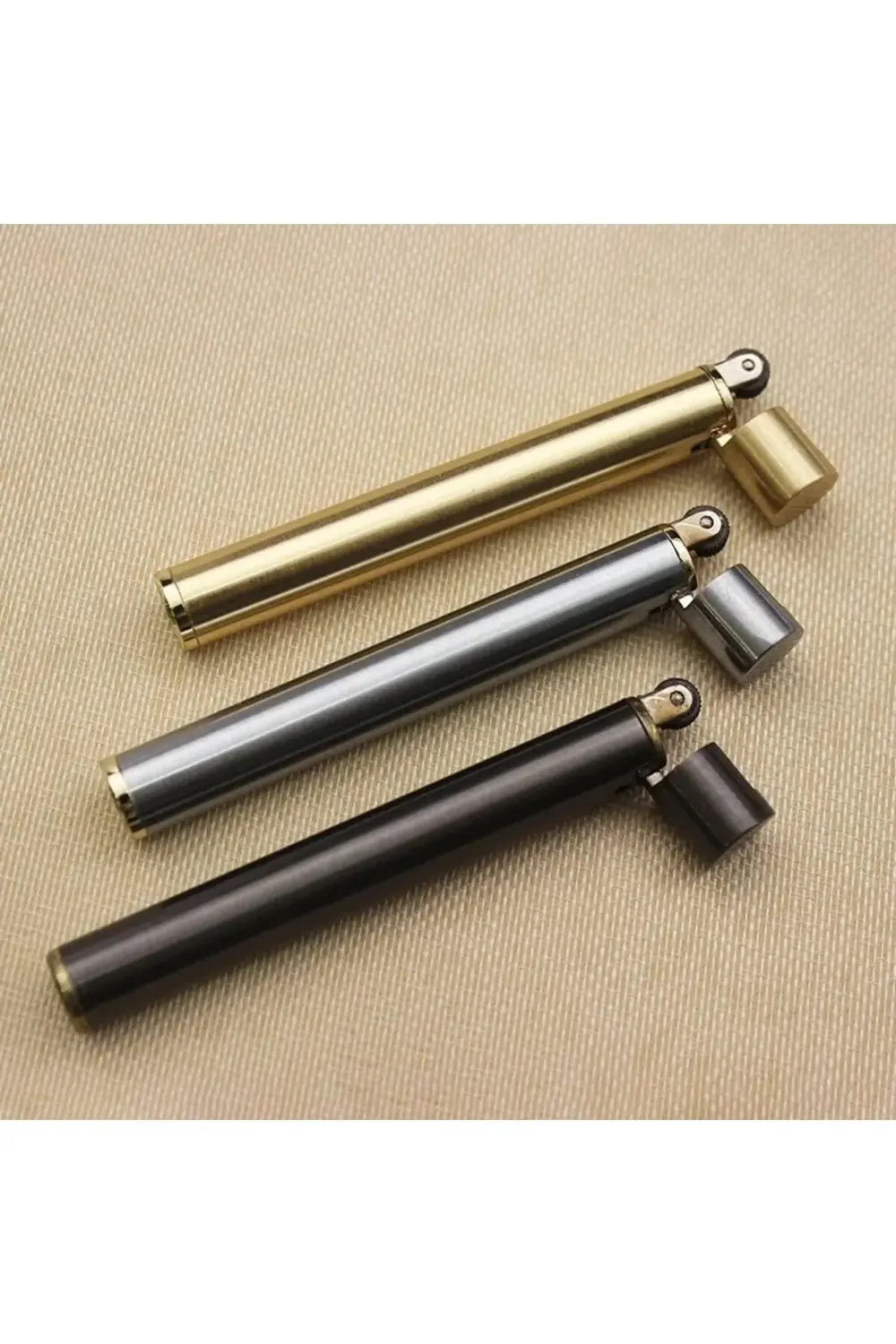 Mini  Stil Lüx Çakmak Taşınabilir Doldurulabilir Gazlı Lüx