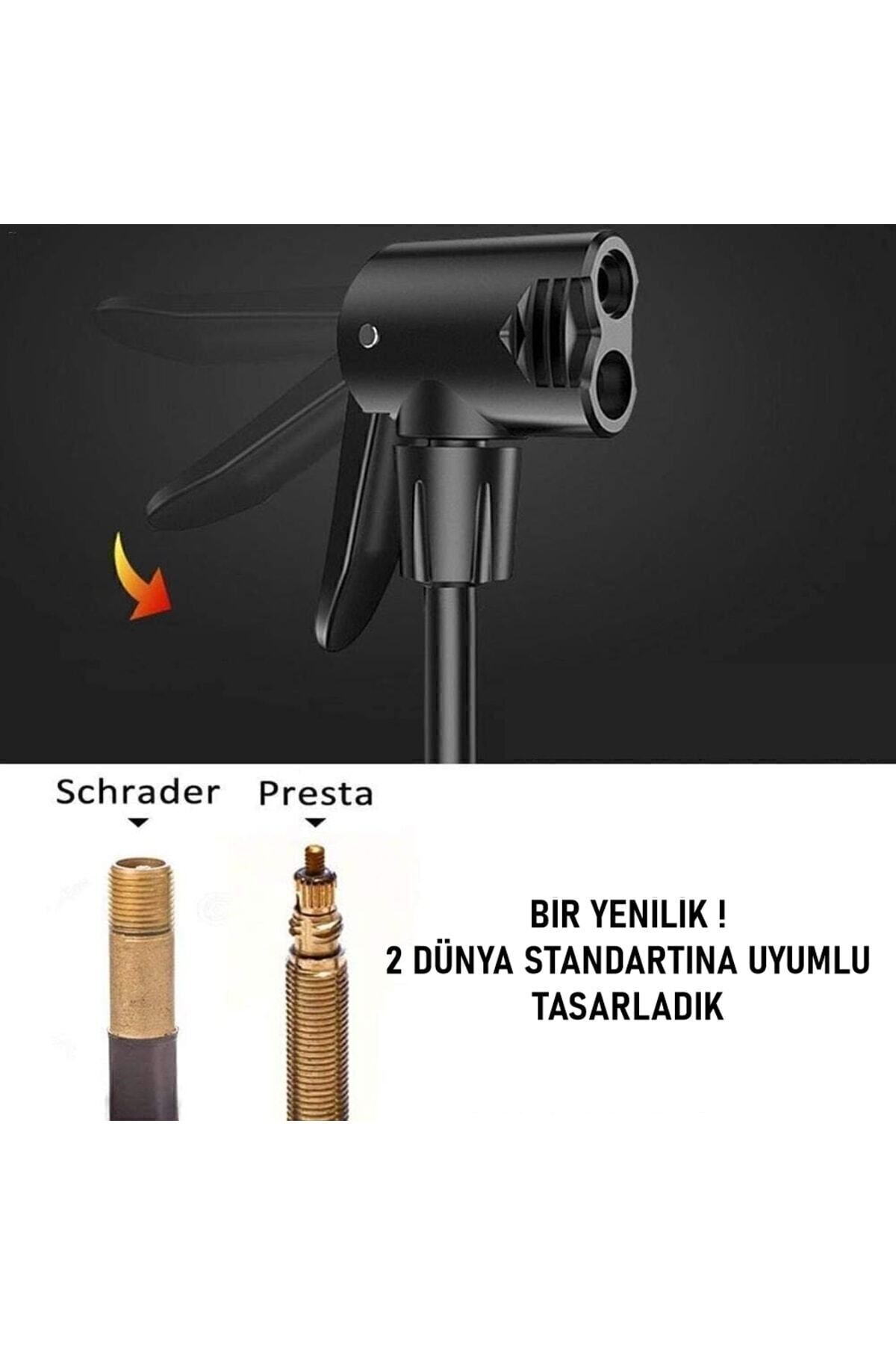 Mini Şişirici Ayak Pompası Valentino Design