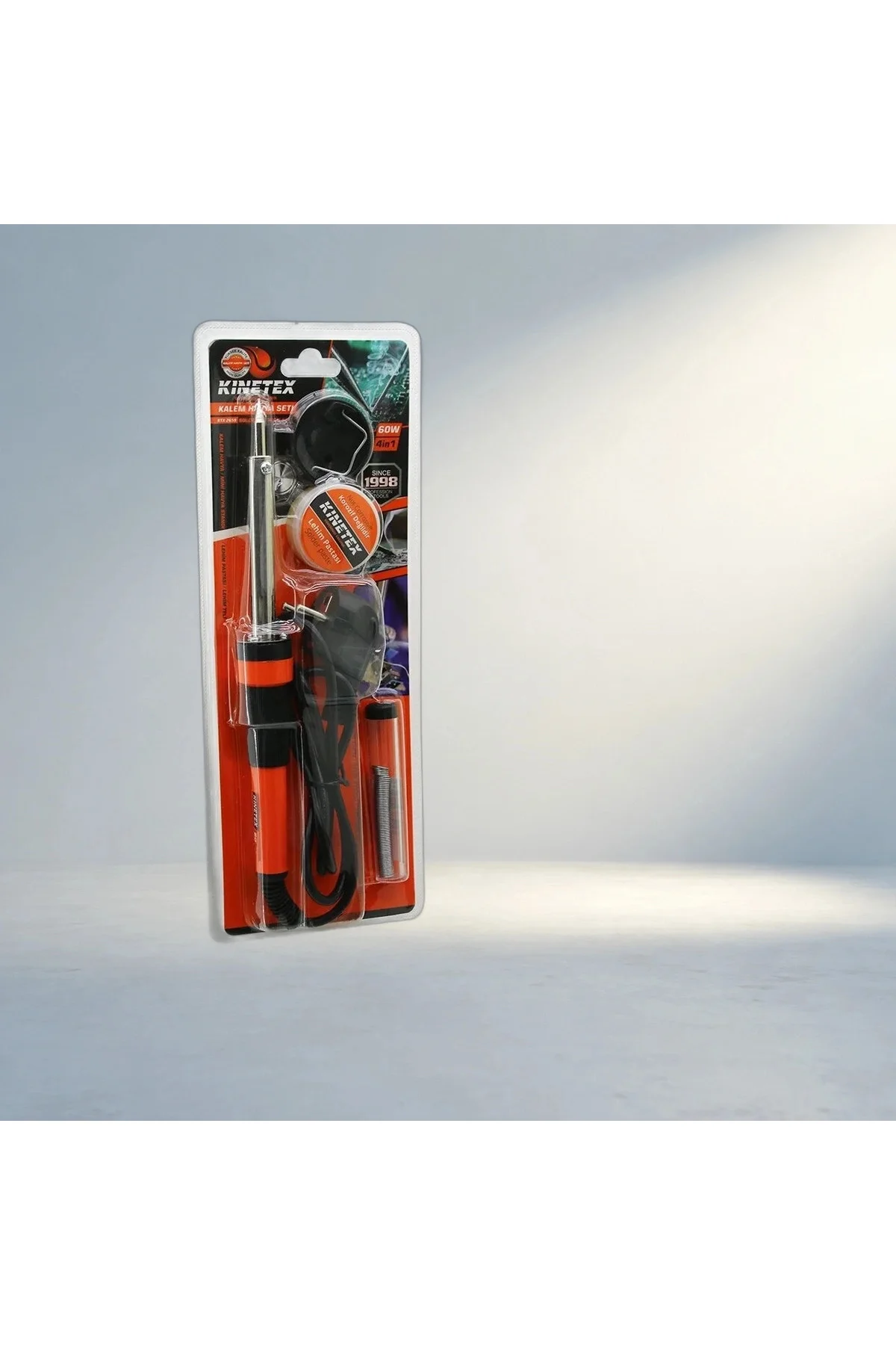 Mini Standlı 4'Ü 1 Arada Kalem Havya Ve Lehim Seti 60W Mini Standlı 4'Ü 1 Arada Kalem Havya Ve Lehim Seti 60W