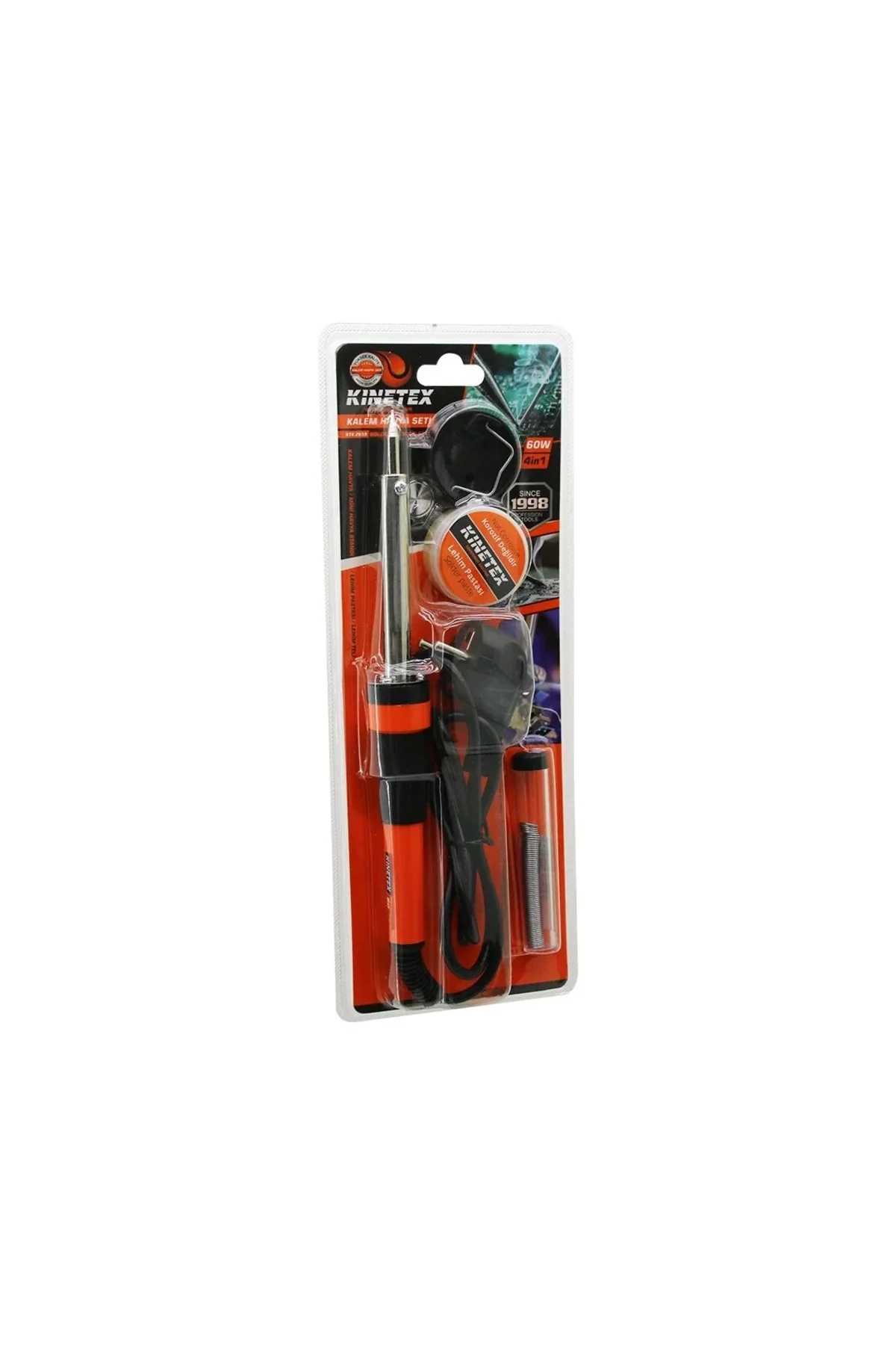 Mini Standlı 4'Ü 1 Arada Kalem Havya Ve Lehim Seti 60W Mini Standlı 4'Ü 1 Arada Kalem Havya Ve Lehim Seti 60W - Görsel 2