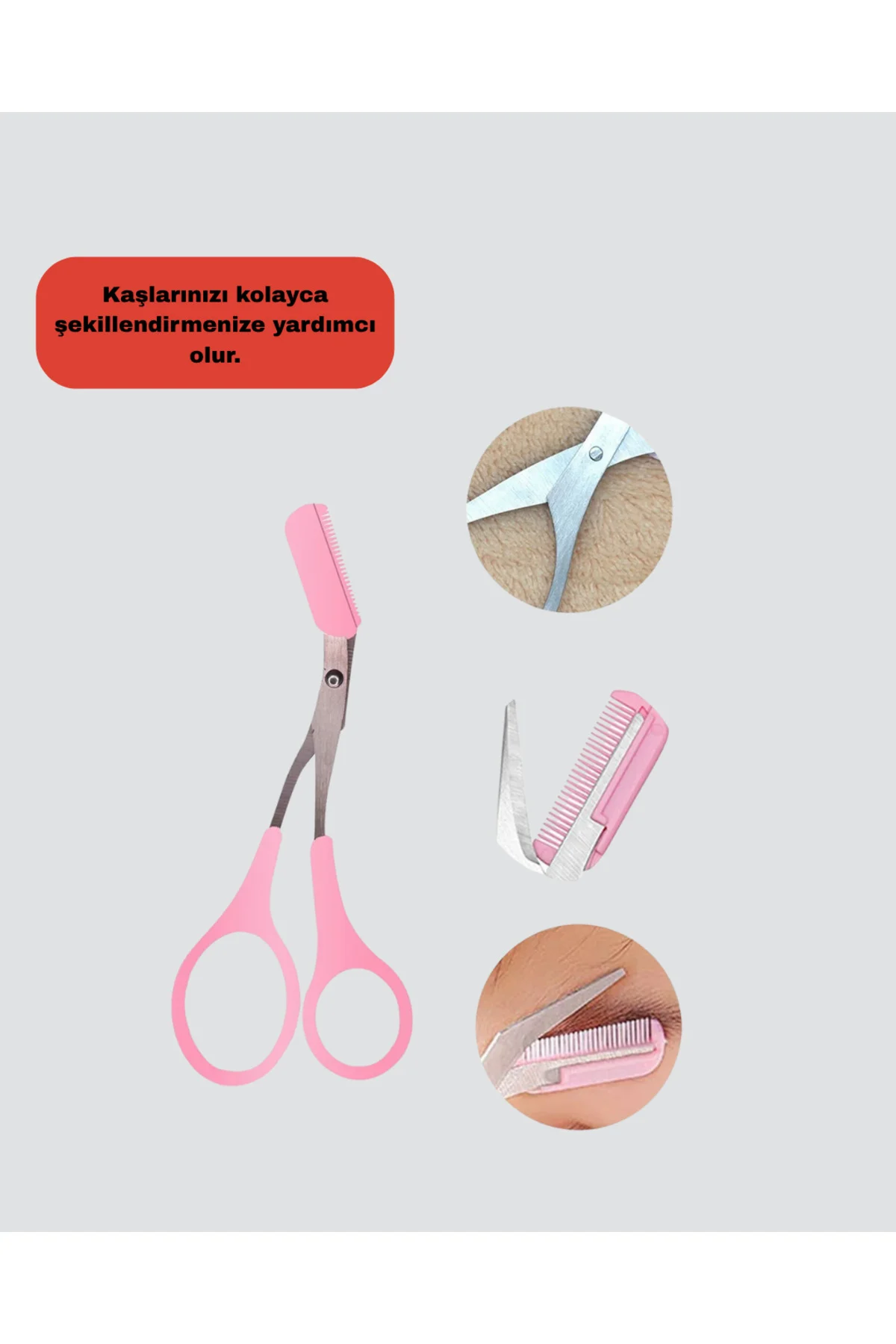 Mini Taraklı Kaş Düzeltici – Hassas Şekillendirme ve Taşınabilir Tasarım Mini Taraklı Kaş Düzeltici – Hassas Şekillendirme ve Taşınabilir Tasarım - Görsel 2