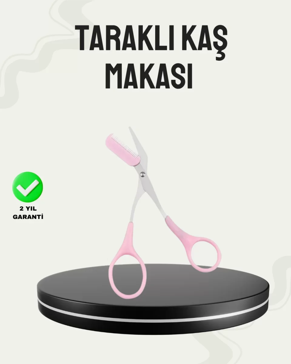 Mini Taraklı Kaş Düzeltici – Hassas Şekillendirme ve Taşınabilir 