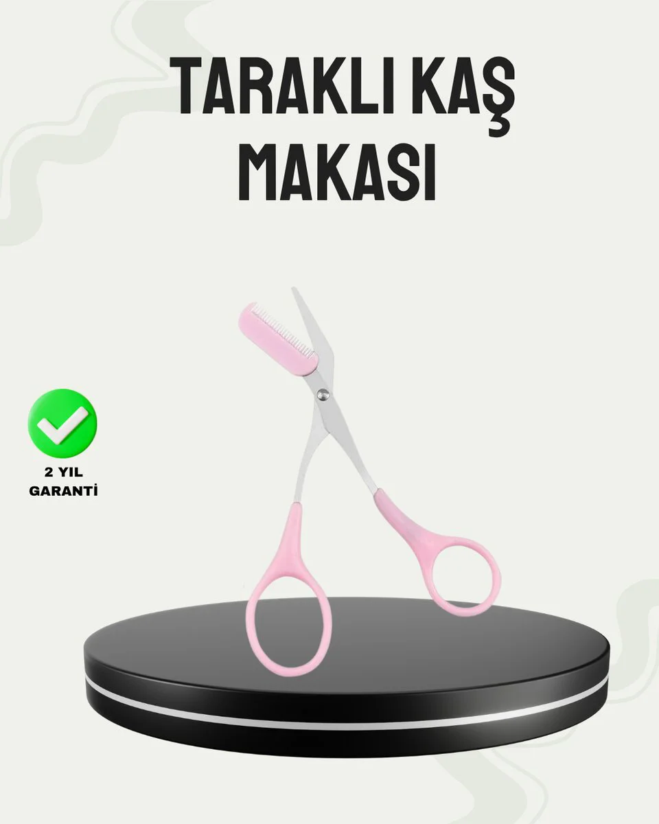 Mini Taraklı Kaş Düzeltici – Hassas Şekillendirme ve Taşınabilir Tasarım